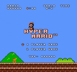 Hyper Mario (SMB1 Hack) [a1]
